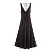 2025 European & American Silk Satin Camisole Dress - New Summer Design