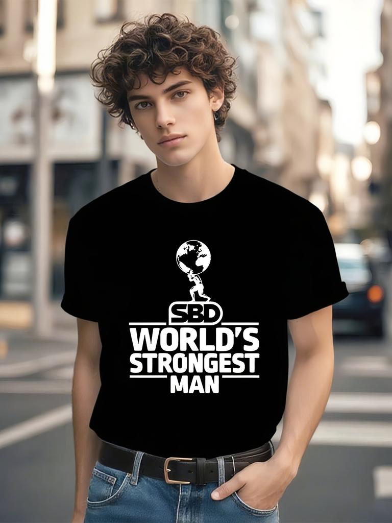 World's Strongest for Man Graphic Tshirt Graphic Tshirt -...