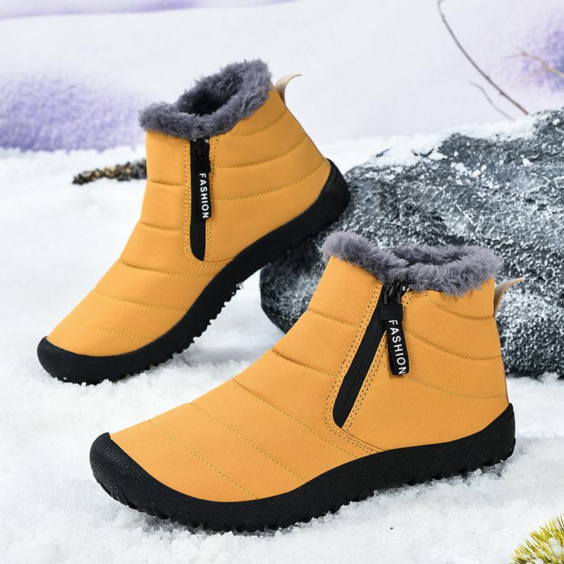 Winter Outdoor Snow Boots, Couple Shoes, Hiking Shoes, Men's Shoes, Women's Shoes, Ski Shoes, High-Top Cotton Shoes, Cold-Proof Boots, Women's Boots