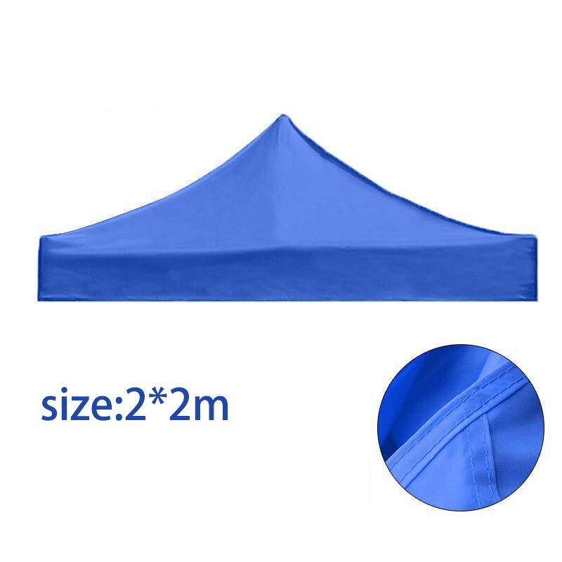 Foldable Tent Top Cloth Rainproof Canopy Top Cover Replacement Four-Corner Tent Cloth Outdoor Parasol Sun Shade Gazebo Top Cover