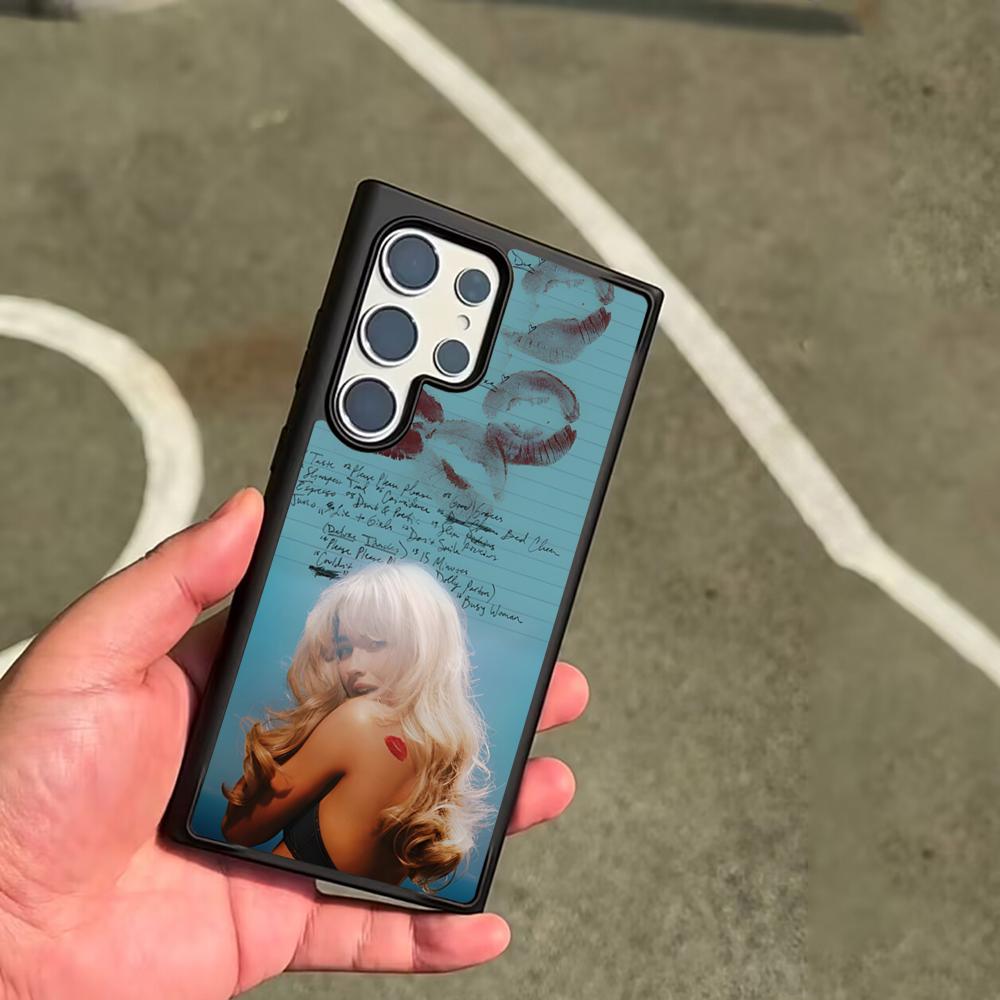 S-Sabrina Carpenter Short N Sweet Handyhülle Für SAMSUNG Galaxy S26 S25 S24 S23 S22 S21 S20 FE Plus Ultra Hülle