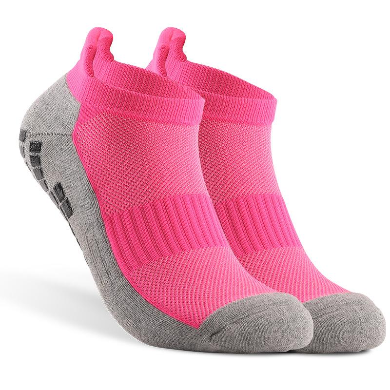 Verdickter Frottee-Boden Fußballsocken Rutschfest Kurze Socken Knöchelsocken Schweißabsorbierend Und Verschleißfest Trainingssocken