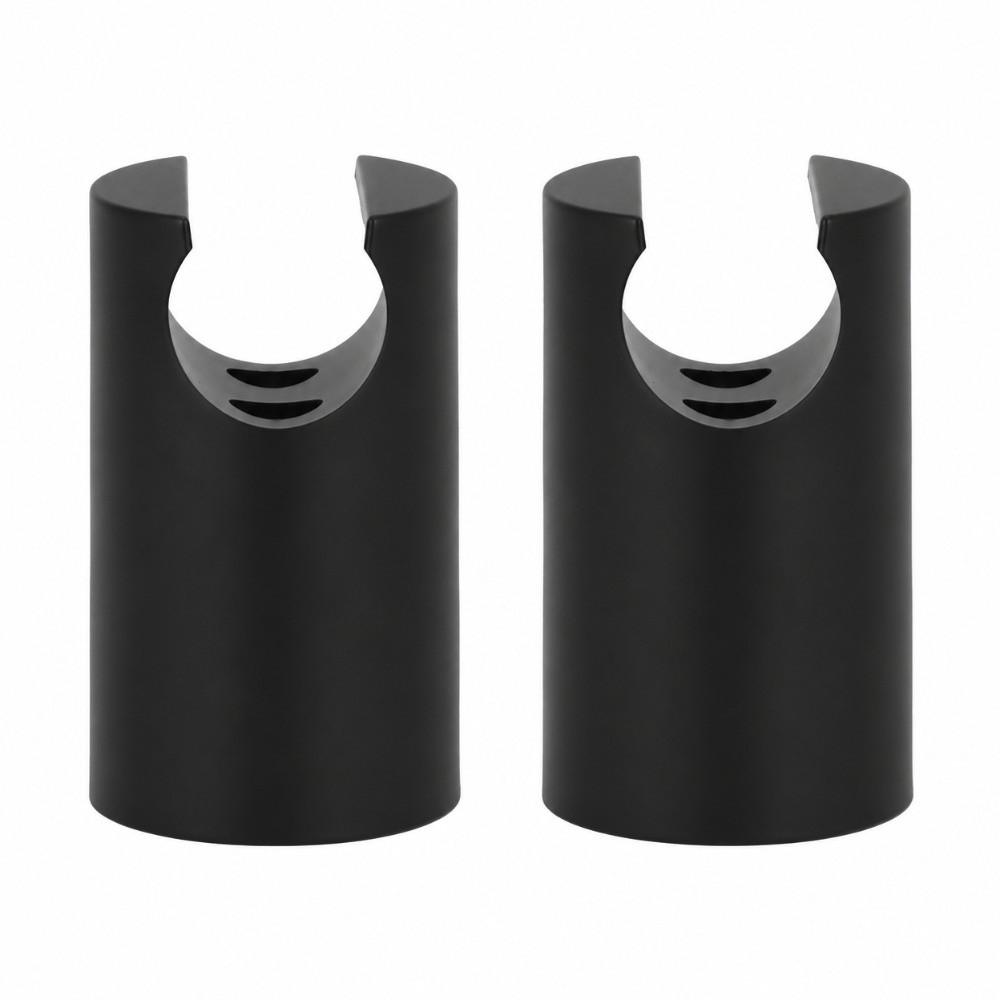 2 Pack Wall Mounted Shower Head Holder ABS Shower Wand Holder Handheld Shower Bracket Bathroom Use