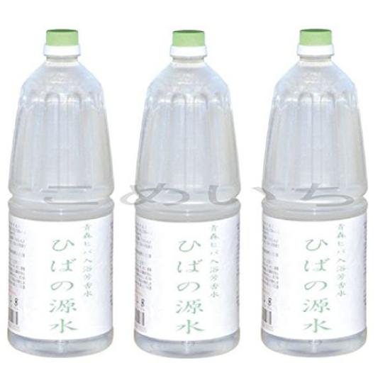 

Дистиллированная вода Aomori Hiba Вода из источника Hiba 1800 мл x 3 бутылки