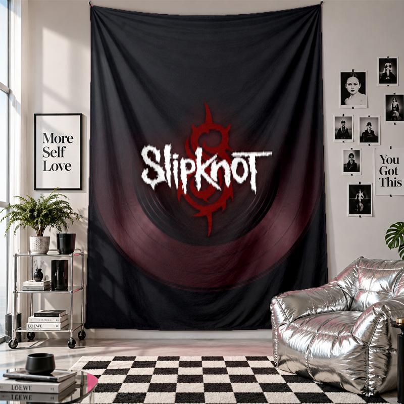 Slipknot Wall Tapestry Home Decor Wall Hanging Cloth for Bedroom Living Room Background