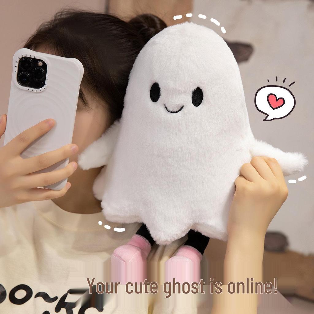 Halloween Ghost & Devil Plush Toy for Girls - Creative Birthday Gift