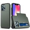Applicable to iPhone17ProMax mobile phone case, Apple 16 card slider cover armor Samsung S25 armor Note20