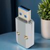 Aluminum Alloy USB3.0 Male Connectors USB3.0 DIY Plugs 6mm Hole for Creating and Repairing USB Cables and Devices
