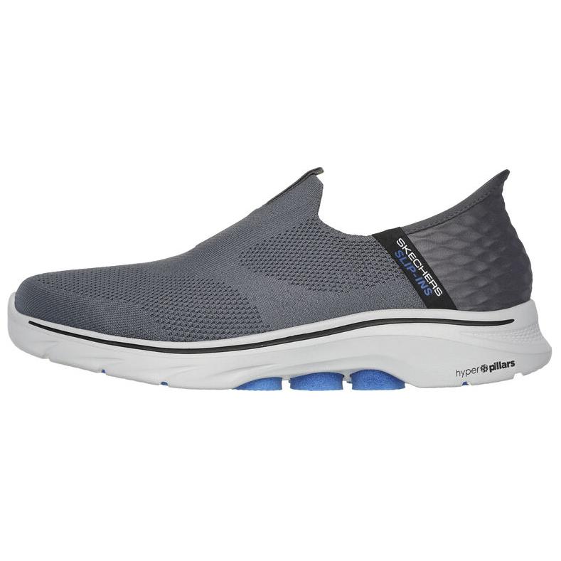 Skechers Go Walk 7 Удобные Прочные Низкие Повседневные Кроссовки Мужские Кроссовки Серый 216641-CCBL 42
