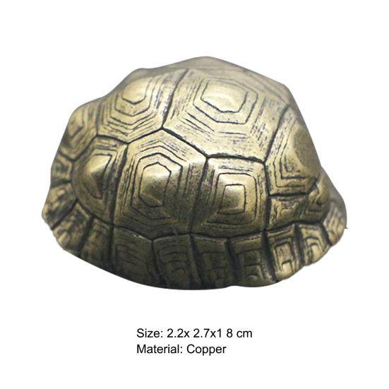 Fine Symbol Bell Pendant Hand-crafted Copper Vintage Style Tortoise Shell Bell Sign for Home