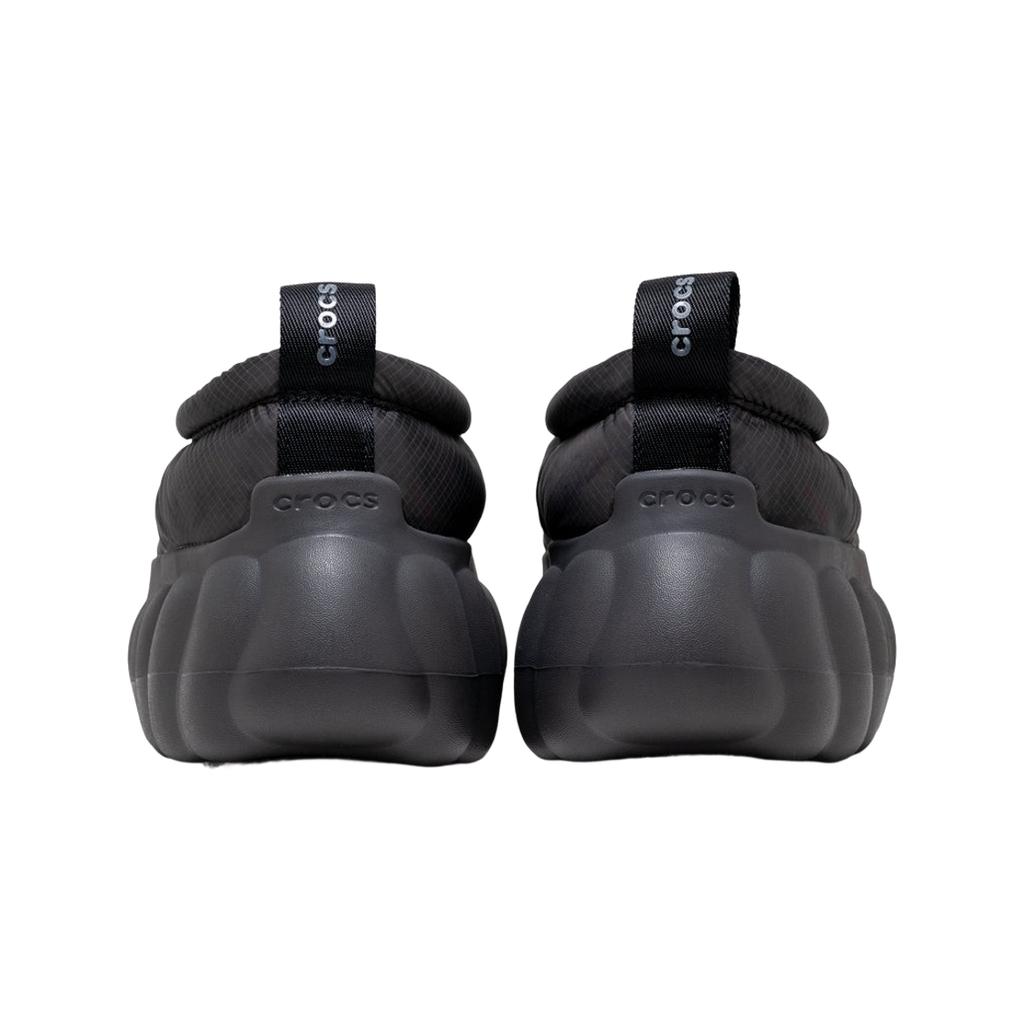 Crocs Overpuff Shorty Průsvitné Černé Unisex Tenisky Zlaté 211562-001