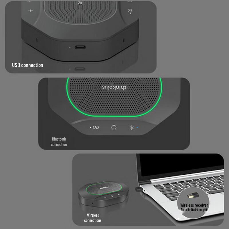 Lenovo thinkplus MK-MC600 Wireless Bluetooth Conference Speakerphone (CN version)