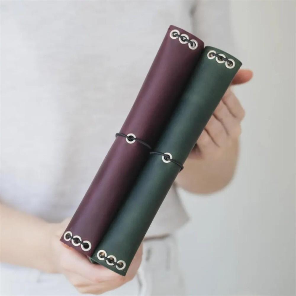 Compact Notebook Organizer Loose Leaf Book Protective Cover Vintage Notebook Cover  For Hobby