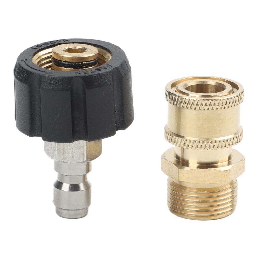 Swivel Coupling Adapter M22 Quick Connect 5000PSI for High Pressure Cleaners