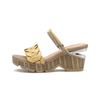 Misope Women Woven Height Increase Sandal 8cm 012224023