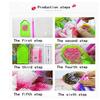 1 Set Diamond Painting Tote Bag Durable DIY Colorful Rhinestones Handbag Kit