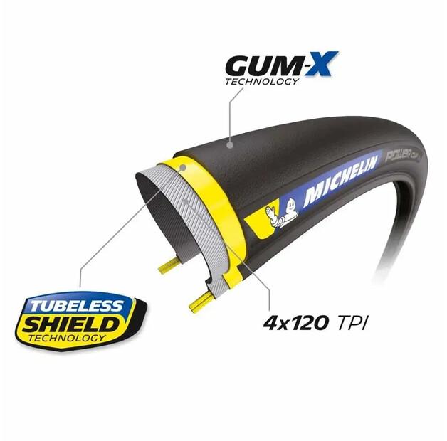 Дорожная шина Michelin Power Cup Competition Tubeless 700C x 28