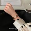 Square Milk Small Square Candy Watch Women'S Retro Light Luxury Simple Temperament Leather Thin Belt Small Temperament Student Watch