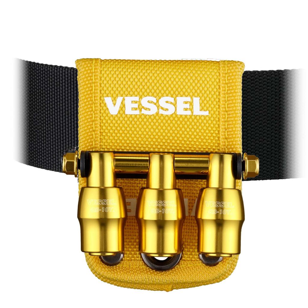 VESSEL Limited Edition Quick Catcher Triple Holder Yellow QB-10B3YY