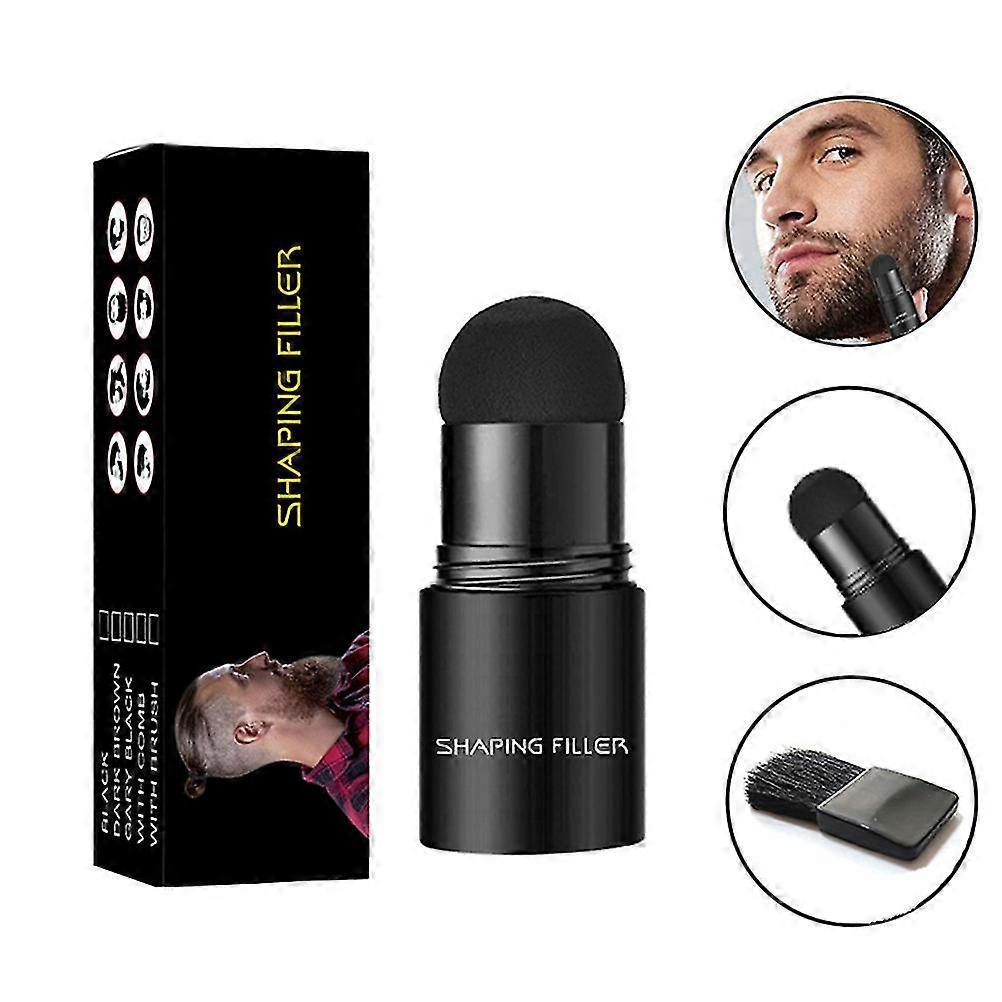 2025 Beard Shaping Filler Thick Beard Styling Powder Beard Fuller Filler for Temporary Facial Hair Color Mustache Coloring Shaping Tools