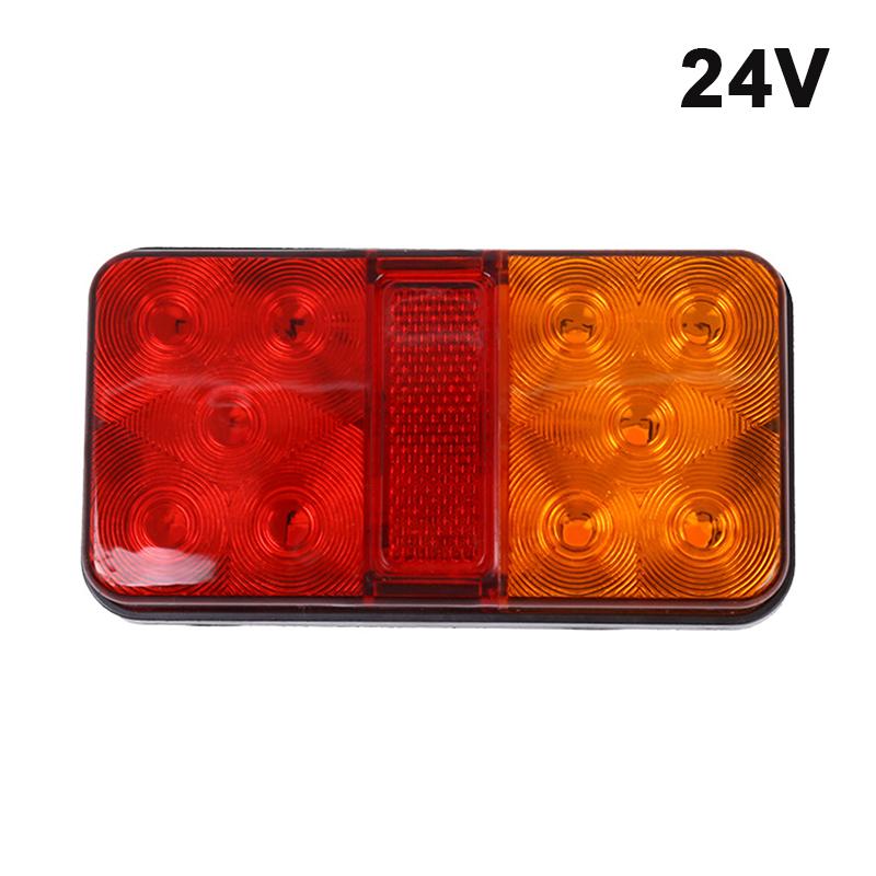 

12V/24V Voltage 10 LED Truck Trailer Tail Light, Truck Side Light, Turn Signal Lamp Warning Parts