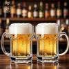 FANKAQI Iceberg Pattern Beer Mug with Handle