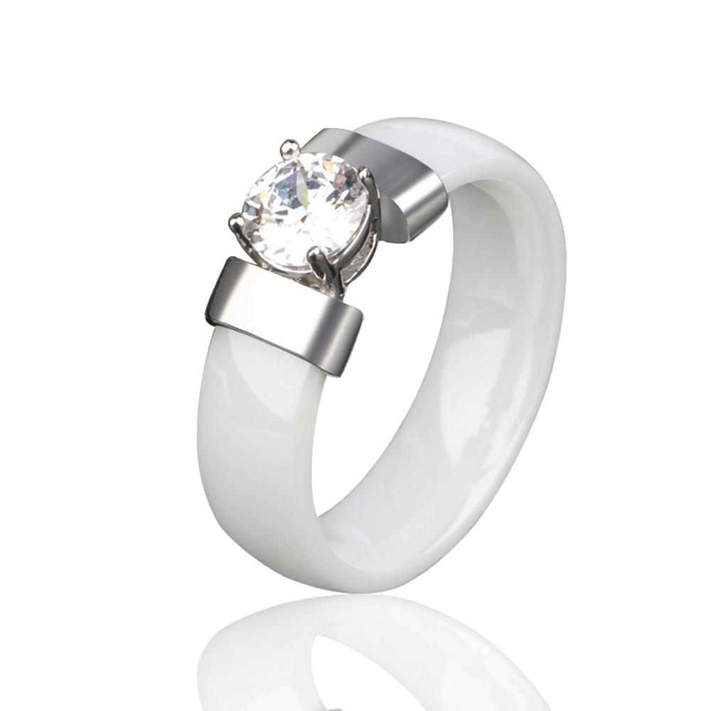 Bague - Céramique Blanche - Ceranity