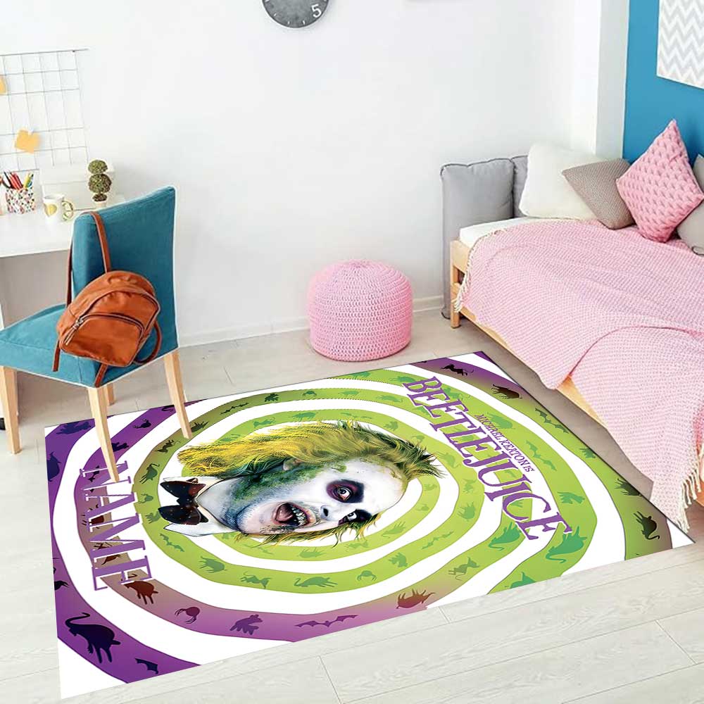 Warner Bros. Works (53) Customize your name rug, office chair cushion, home bedroom living room gift.