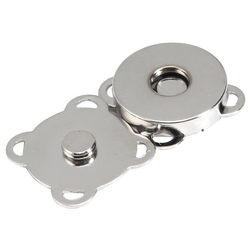 Magnetic Buckle Hand Sewn Plum Blossom Magnet Button Luggage Strong Invisible Buckle Strong Magnetic Buckle Accessories Bag Seam-Free Hidden Buckle