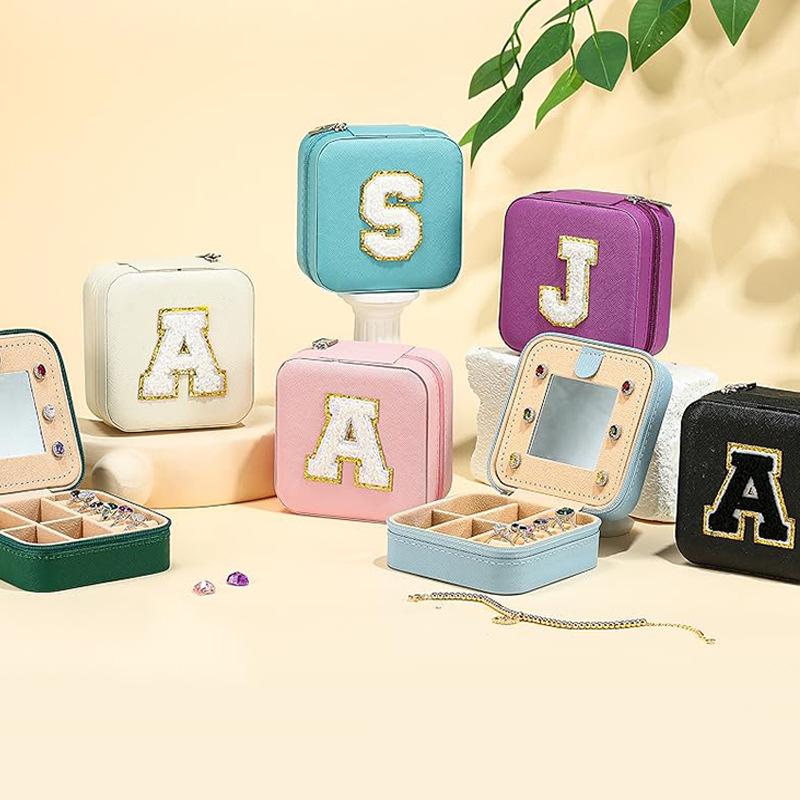 Portable Jewelry Box for Rings, Earrings, and Necklaces - Creative Travel Storage Solution