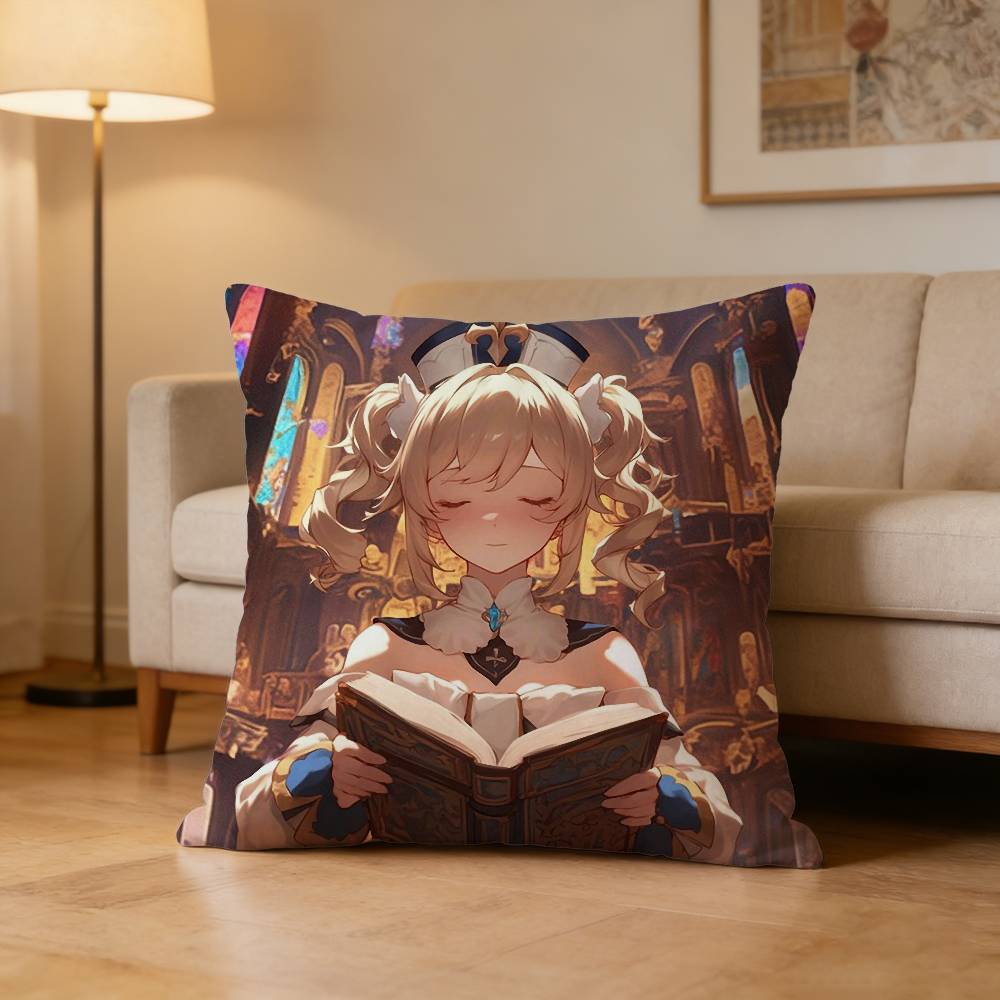 BBarbara Gunnhildr Pillow Case for Sofa Living Room Home office Decor Protective Cover