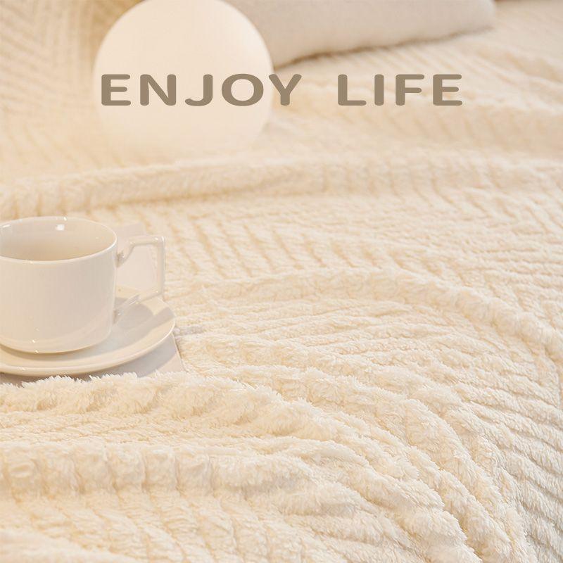 1pc Solid Color Sofa Cover Towel, Sofa Throw Cover, Four Seasons Universal Sofa Protective Cover, Suitable for Bedroom and Living Room, Home Decor