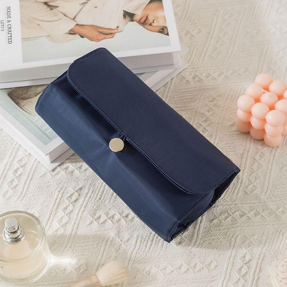Dust-proof Makeup Brush Bag Rolling Bags Nylon Makeup Case Cosmetic Storage Bag Women
