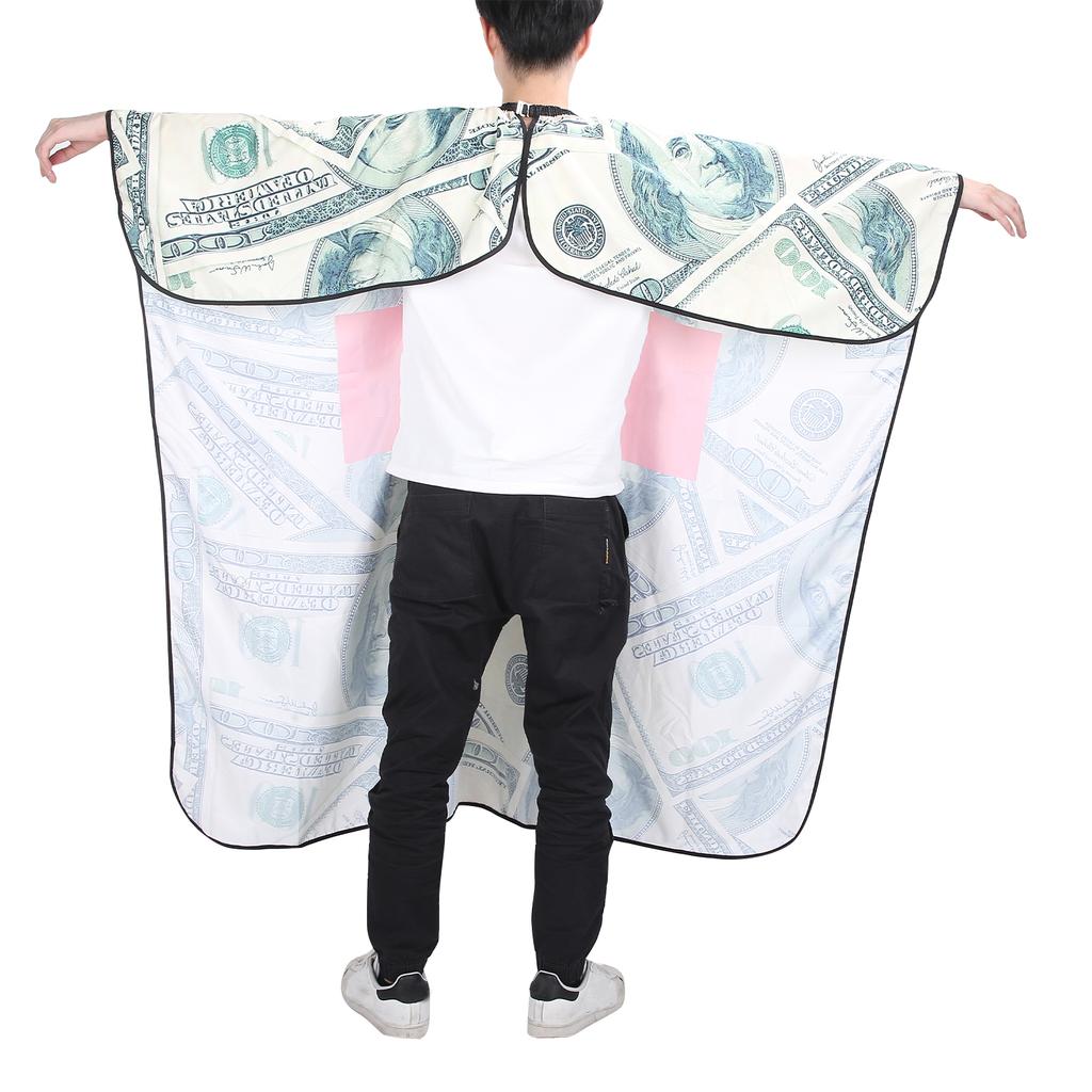 Haircuting Salon Cape Professional Adjustable Snap Closure Extra Long Hairdressing Apron