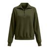 Pulls Pour Femmes Zippé Manches Longues Coupe Ample Pull