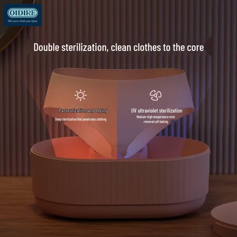OIDIRE Mini UV Sterilizer & Dryer for Undergarments & Baby Clothes CN plug (adapter included)