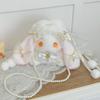 Lolita Plush Bunny Bag With Bow For Daily Use And Collectors Style