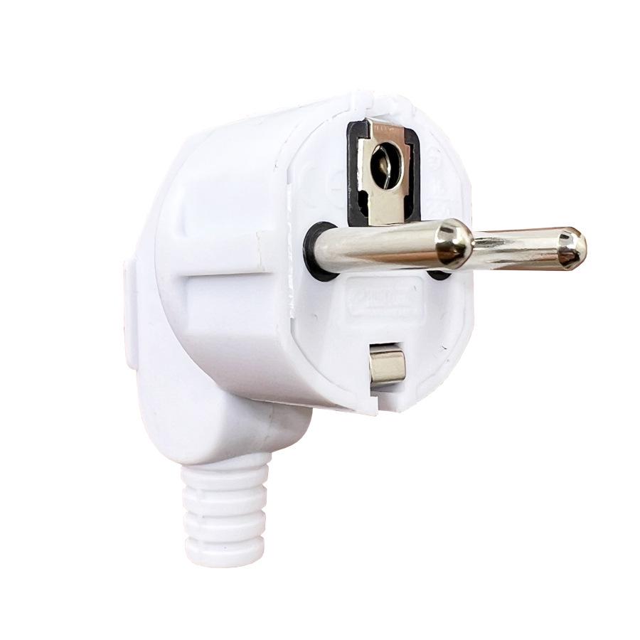 16A European Multi-Style Connectable Plug (German/French/Russian/Korean) with Detachable Design
