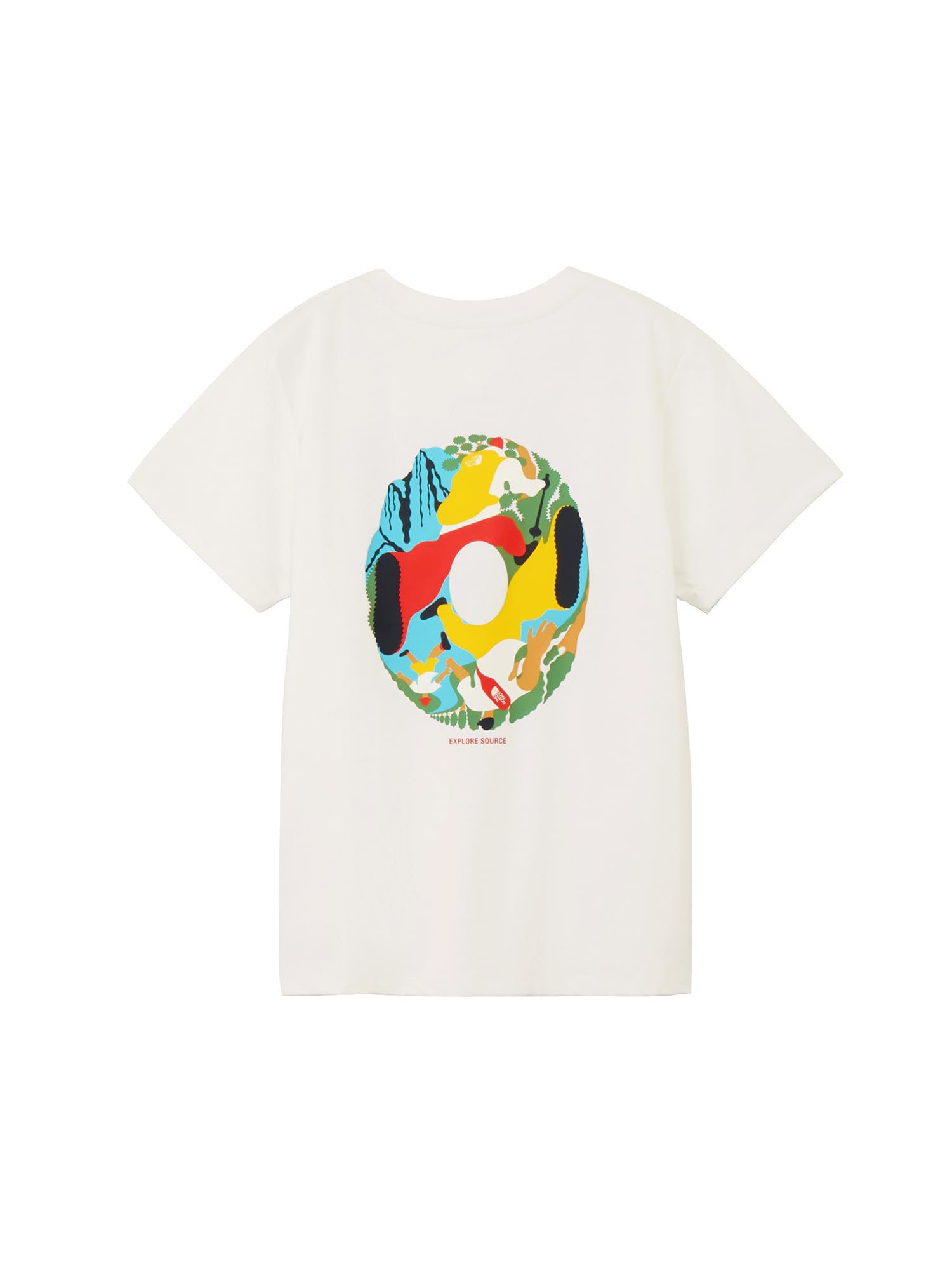 

The North Face Футболка с коротким рукавом ES Circulation L, женская, белая, белый