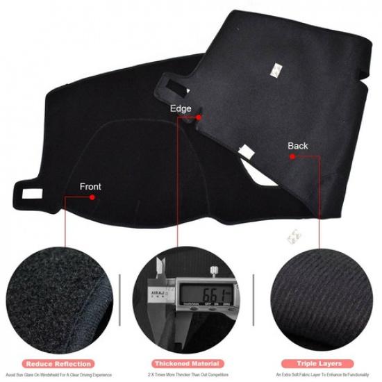 Dashmat Dashboard Cover For Chevrolet Silverado 1500 Dash Mat Cover