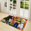 1Pc Elf Shelf Roblox Carpet Rug Soft Washable Antislip Home Living Room Sofa Mats Personalized Christmas Rug
