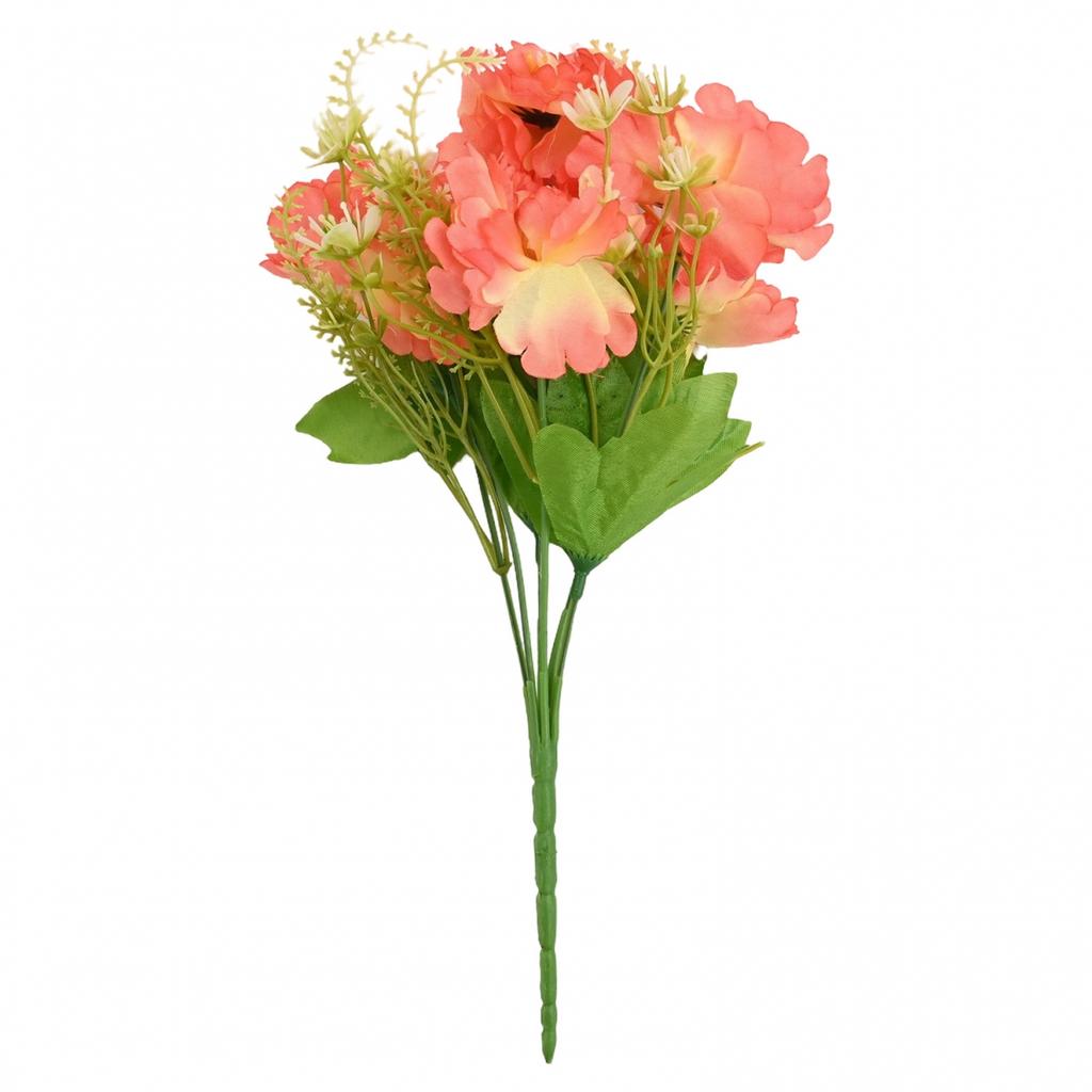 Home Decoration Silk Flowers Monitor Brightness Offices