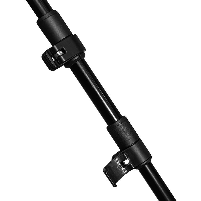 Unisex 2-Pack Aluminum Trekking Poles with Accessories, 3-Section External Lock, Portable Hiking Sticks