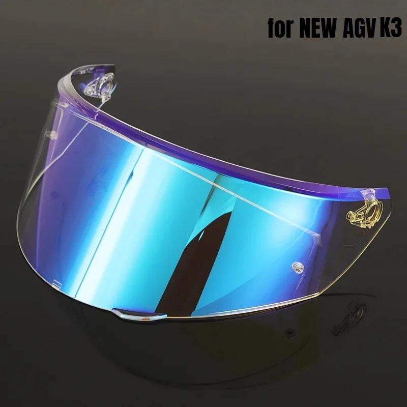 K3 DOT(E2206) Helmet Visor for NEW AGV K3 2023 2024 Motorcycle Helmet Glasses Lens Helmet Replacement Parts