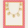 Collana a Catena con Ciondolo a Forma di Cuore in Acciaio Inossidabile, Fascino Geometrico, Resistente all'Acqua, Chic, Popolare, Gioiello Romantico, Regalo