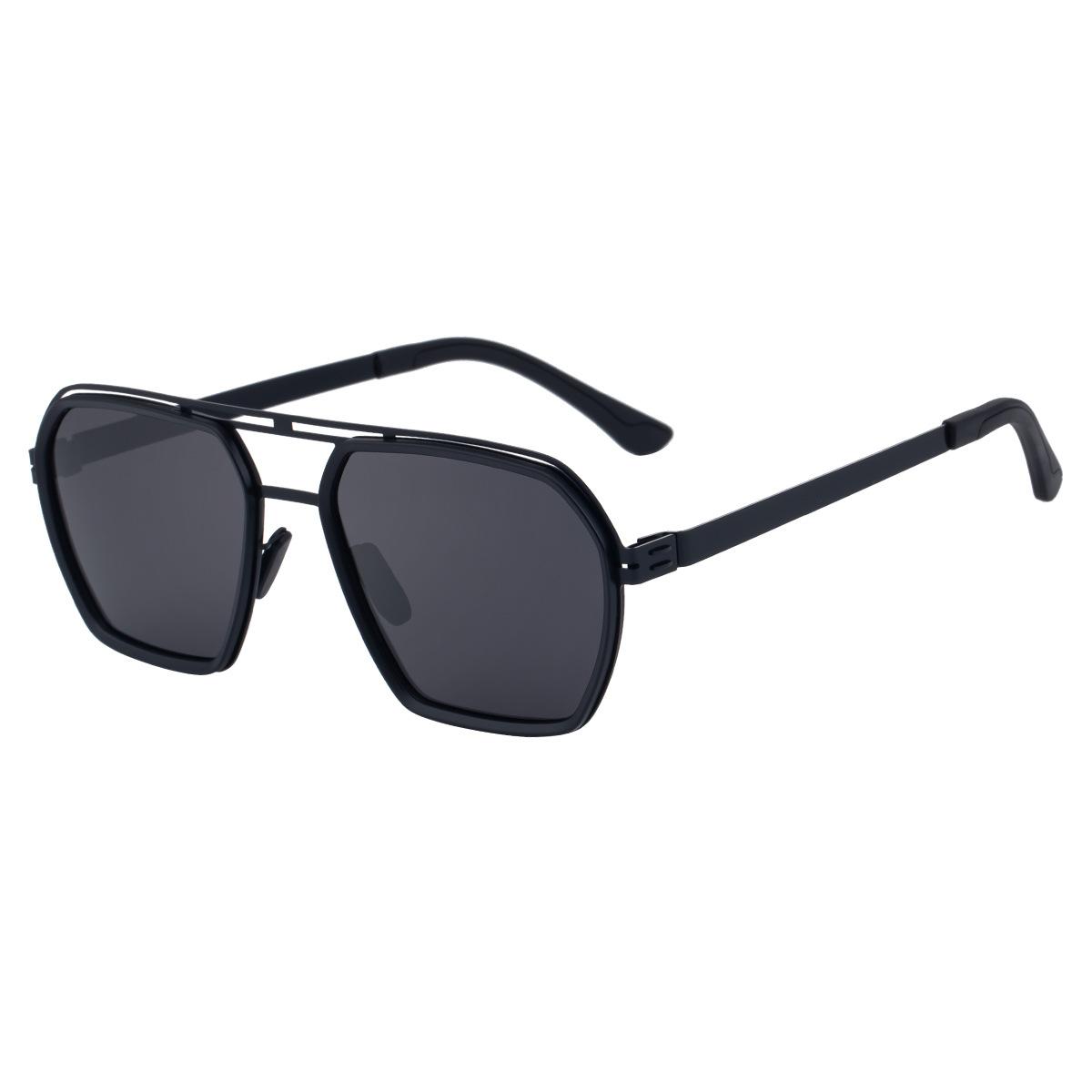 JYL TS Мужские Квадратные Поляризационные - Для Рыбалки Двойной Мост Нержавеющая Сталь Рамки MY-98324 c-2710 регалии