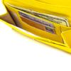 Bright Women's Wallet Made of Genuine Leather Flotar CANPELLINI 21697 Yellow