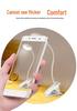 Kuailingtong LED Clip Desk Lamp - New Chinese Style, USB Charging, Dual-use, Eye Protection for Children's Room.