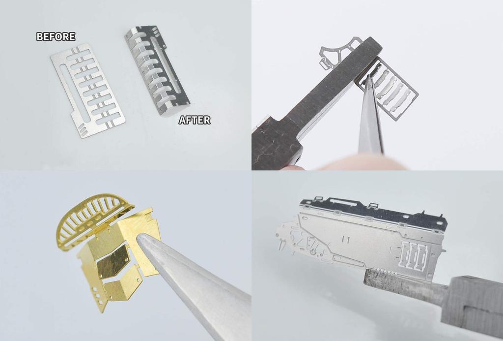 RG HG MS Modification Metal Parts Counterattack 1/144 Detail-Up High-Quality (RG 1/144 Char's MSN-04 Sazabi) [Used]