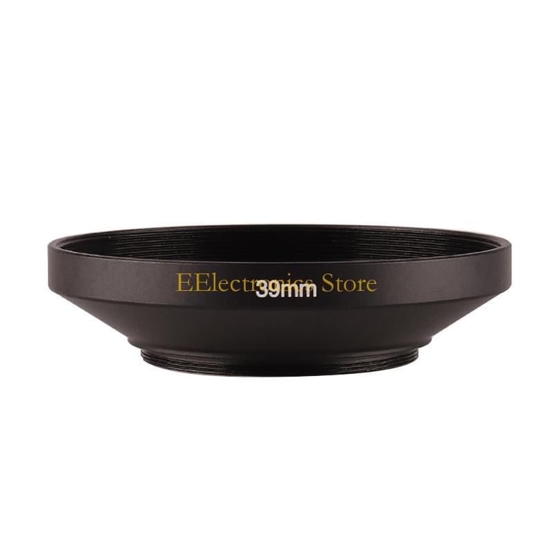 B03C 39 40.5 43 46 49 52 55 58 62 72mm Camera Metal Lens Hood Wide Angle Screw Mount Lens Hood for Digital Camera Accessory